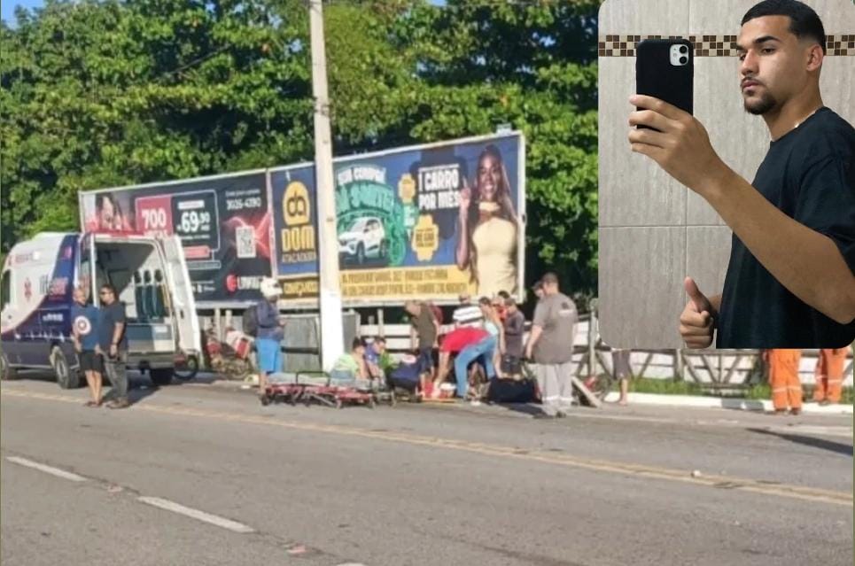 Motoboy morre em grave acidente na curva de Grussaí