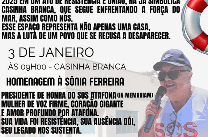 SOS Atafona terá ato público por memória e resistência no dia 3