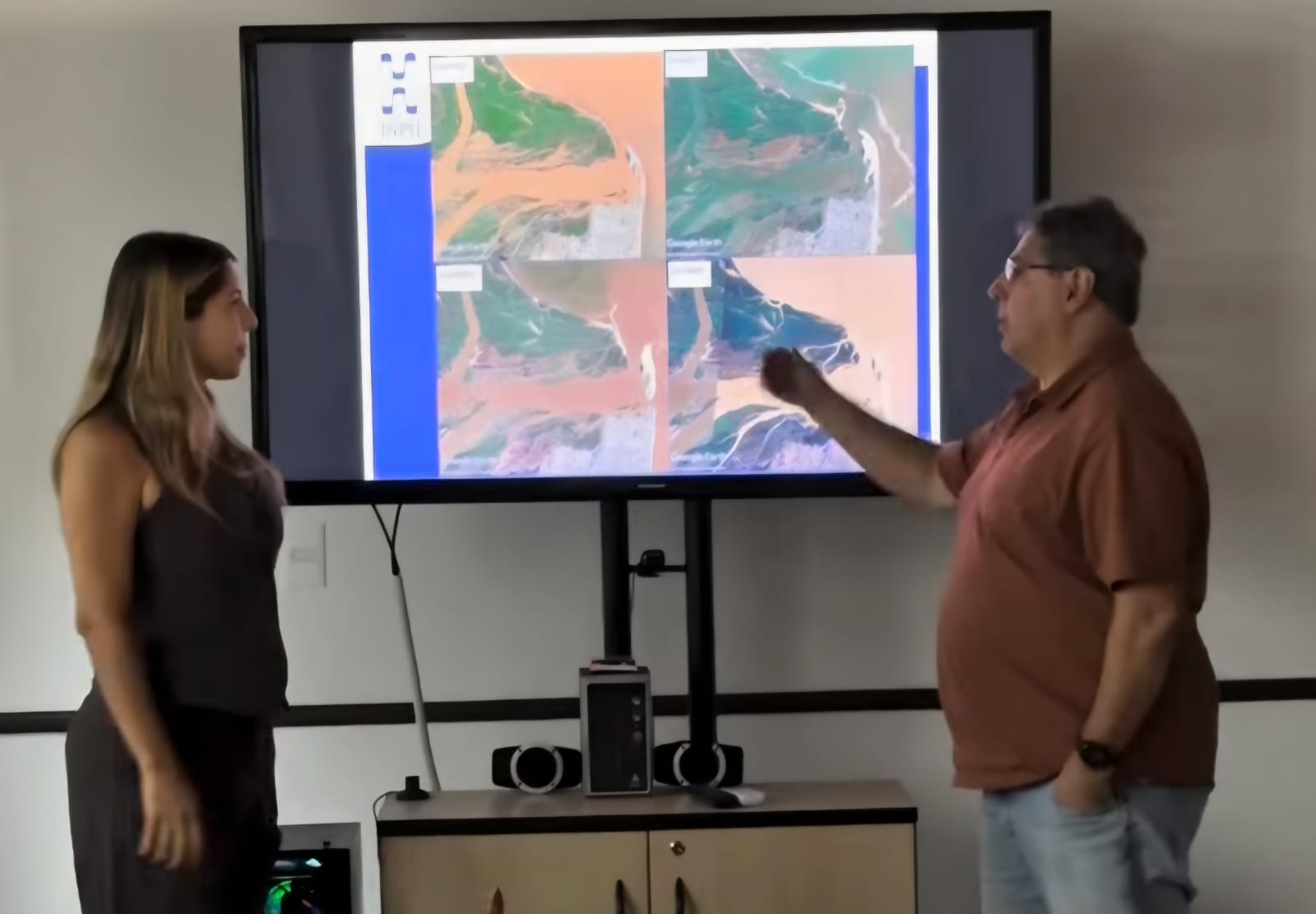 Carla Caputi vai ao INPH por medidas emergenciais contra a erosão costeira