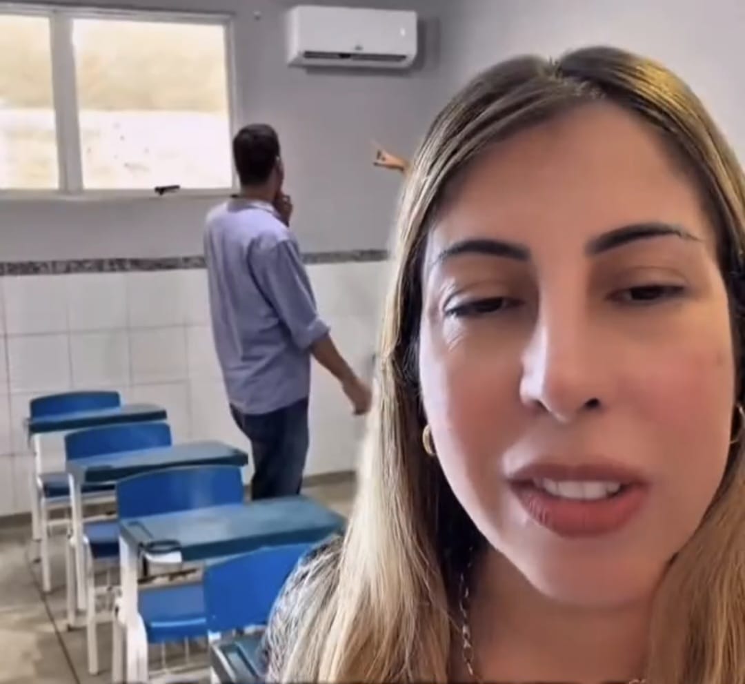 Carla Caputi anuncia início da climatização nas escolas de SJB