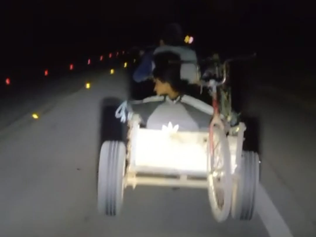 Flagrante de imprudência na BR-356 traz alerta para risco de acidentes
