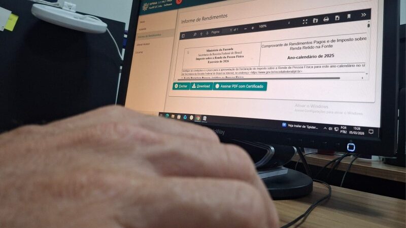 Servidores de SJB já podem ter acesso ao Informe de Rendimentos