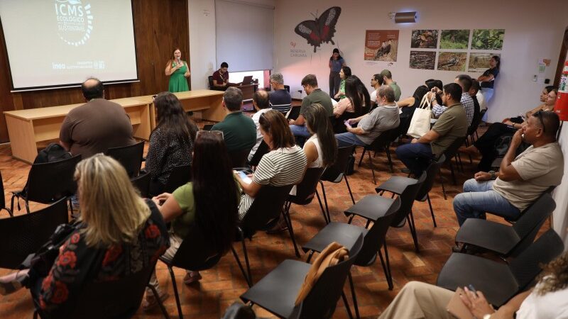 SJB sedia capacitação regional do ICMS Ecológico