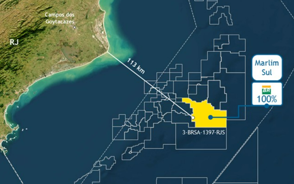 Nova descoberta de petróleo no pré-sal da Bacia de Campos