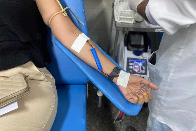 Hemocentro Regional no HFM incentiva doação feminina