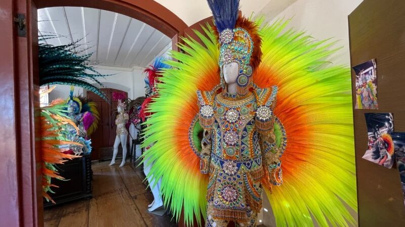 Exposição da Escola de Samba Congos aberta em SJB