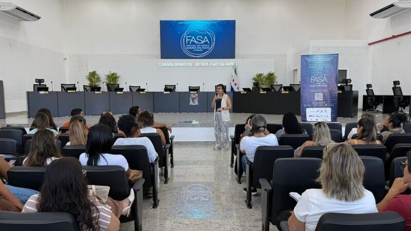 Educação de SJB apresenta projeto ambiental em reunião de gestores