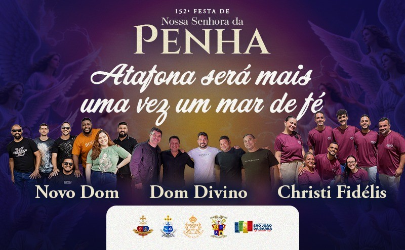 Festa de Nossa Senhora da Penha encerra Circuito Religioso em SJB