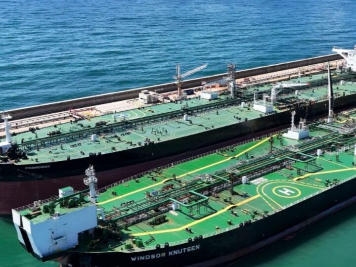 Primeira operação de transbordo de petróleo da Mobil no Brasil ocorre pelo Porto do Açu