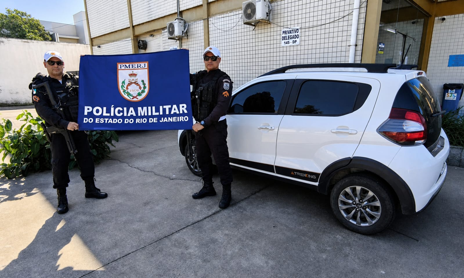 Integração das forças de segurança com apoio do CIOSP resulta na apreensão de veículo clonado e prisão em SJB