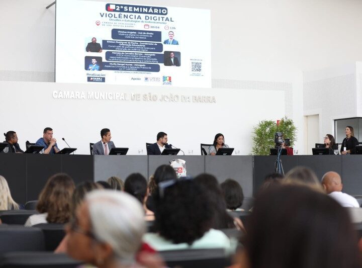 Profissionais da Prefeitura de SJB participam de Seminário sobre Violência Digital
