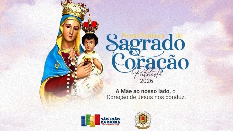 Festa de Nossa Senhora do Sagrado Coração começa nesta sexta em Palacete