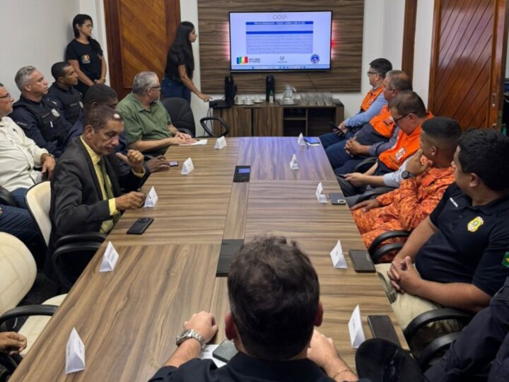 Reunião discute segurança pública em SJB