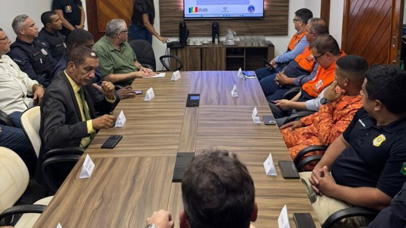 Reunião discute segurança pública em SJB