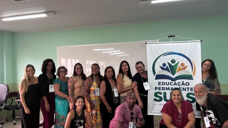 Assistência Social de SJB conclui primeiro ciclo de formação do SUAS