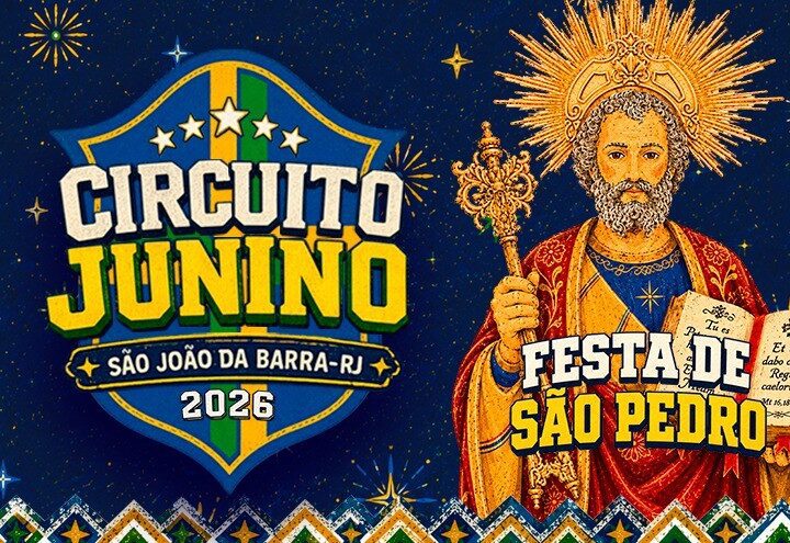 Festa de São Pedro encerra o Circuito Junino 2026 em SJB