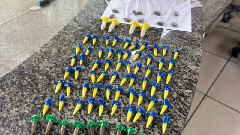 PROEIS apreende drogas durante patrulhamento em Cajueiro, em SJB