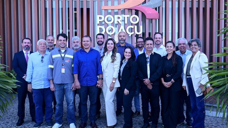 Frederico Paes busca parceria com o Porto do Açu para ampliar geração de empregos e desenvolvimento regional