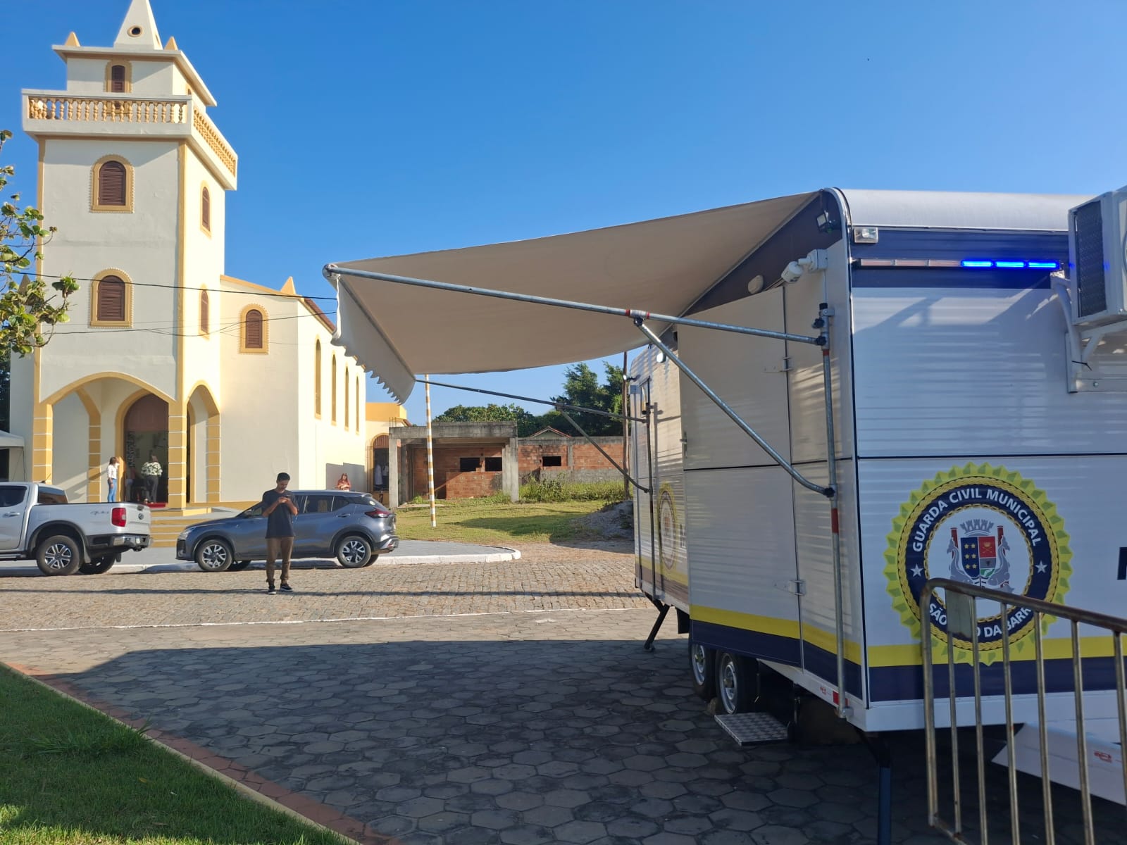 Base Móvel da Guarda Municipal já reforça segurança em eventos e poderá integrar novo projeto nos bairros