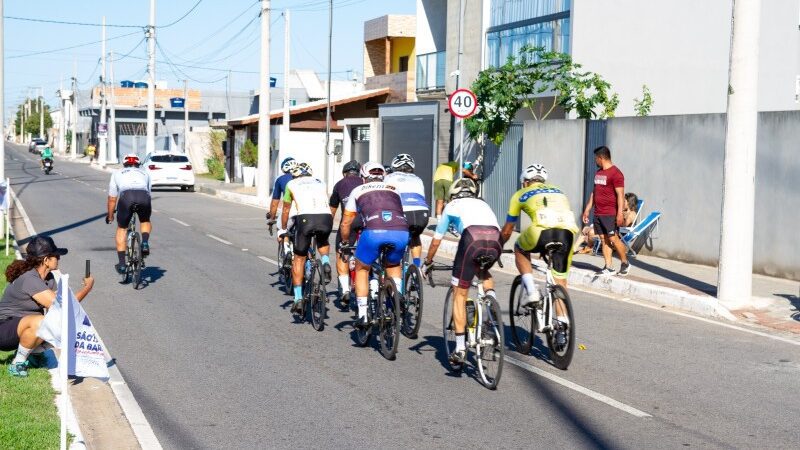 Tradicional Prova Ciclística realizada no Circuito Junino