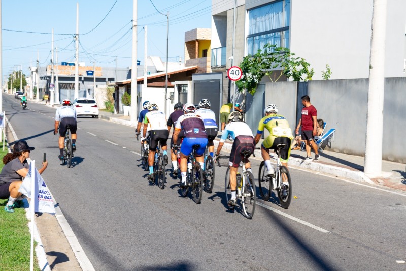 Tradicional Prova Ciclística realizada no Circuito Junino