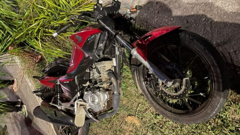 Roubo de moto em São João da Barra termina com acidente em Campos e prisão de dois suspeitos