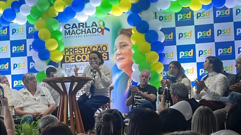 Carla Machado reúne multidão em prestação de contas e destaca trajetória de trabalho na Alerj