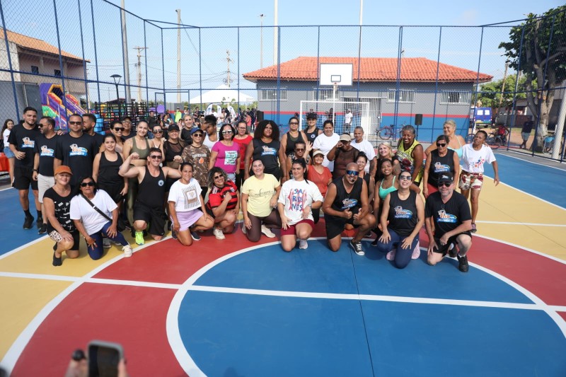 Praça Grussaí Praia Sul já recebe atividades no Telê Santana
