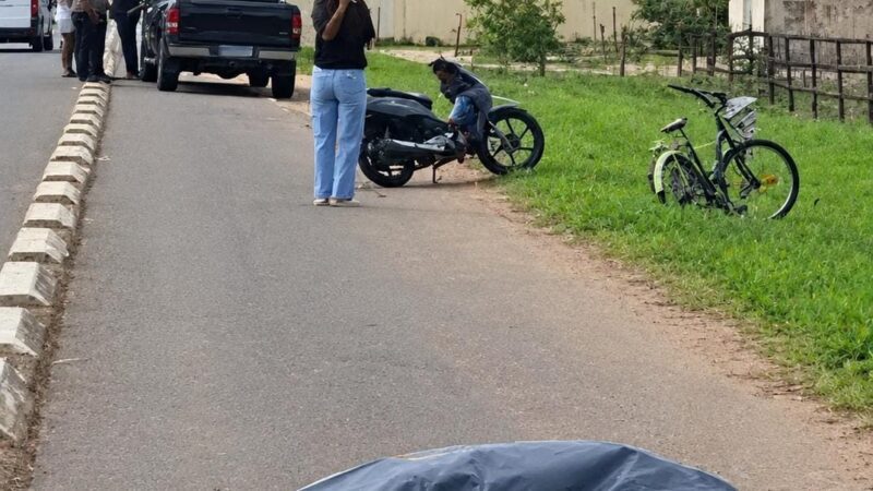 Mulher morre às margens da BR-356, em SJB, após ser atropelada por carro