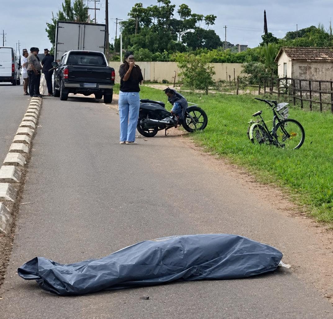 Mulher morre às margens da BR-356, em SJB, após ser atropelada por carro