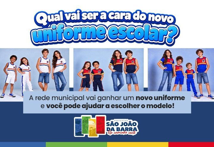 SJB inova na escolha do uniforme escolar