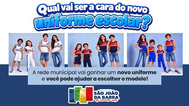 SJB inova na escolha do uniforme escolar