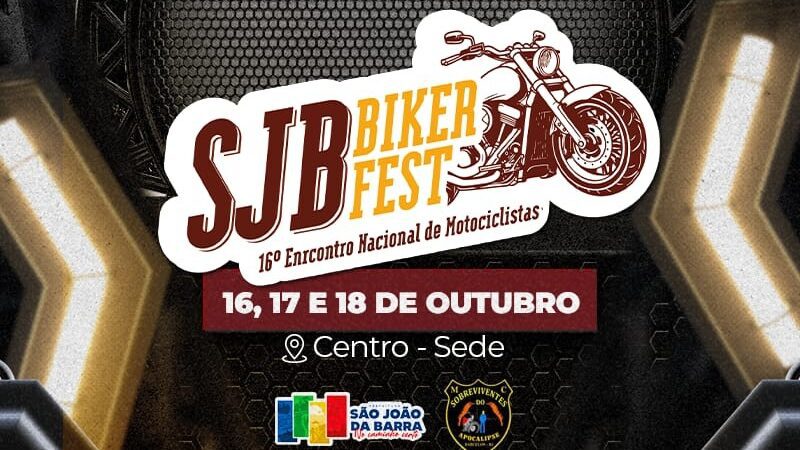 Encontro de Motociclistas tem início na sexta-feira em SJB