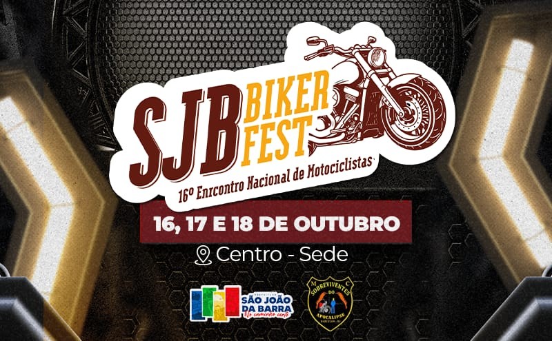 Encontro de Motociclistas tem início na sexta-feira em SJB