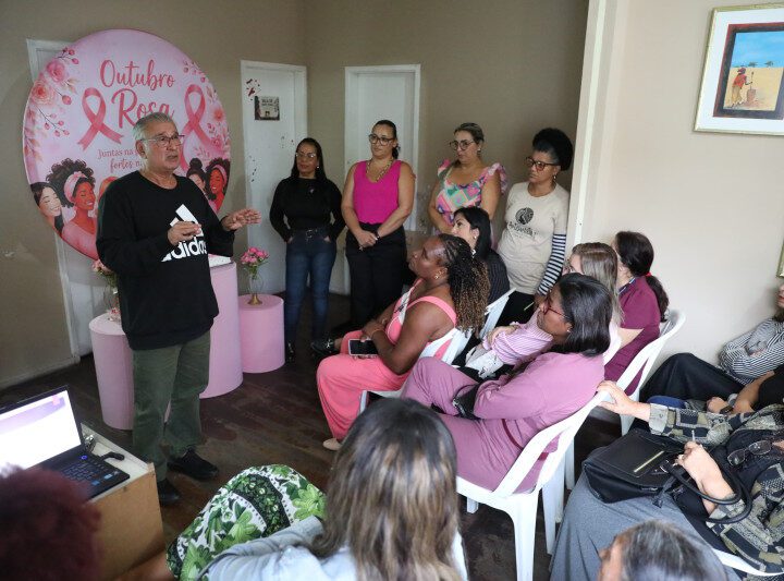 Departamento de Igualdade Racial de SJB promove palestra sobre Outubro Rosa