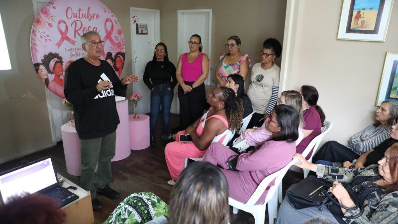 Departamento de Igualdade Racial de SJB promove palestra sobre Outubro Rosa